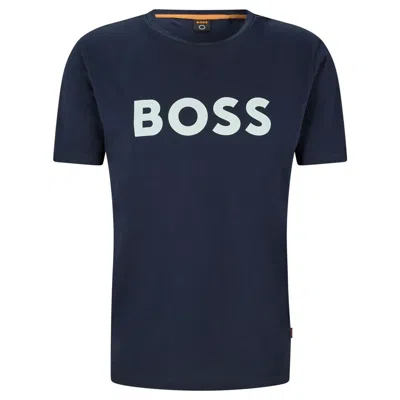 HUGO BOSS BOSS BLUE T-SHIRTS & VESTS - T-SHIRTS MEN