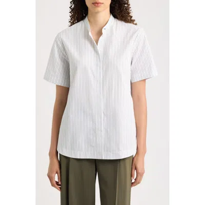 Hugo Boss Boss Boceta Cotton Shirt In White