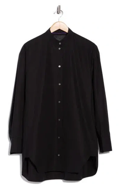 Hugo Boss Boss Boltera Cotton Button-up Shirt In Black
