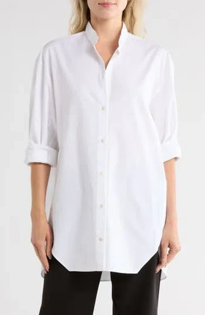 Hugo Boss Boss Boltera Cotton Button-up Shirt In White