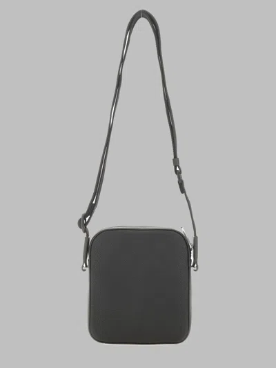 Hugo Boss Boss Borsa "reporter" Con Logo In Gray
