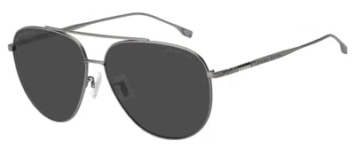 Hugo Boss Boss Boss 1296/f/s M9 0r80 Aviator Polarized Sunglasses In Multi