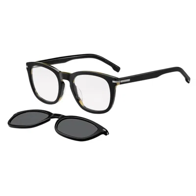 Hugo Boss Boss Boss By  (opt + Clip-on) Boss 1725/g/cs Qf6(m9) In Black