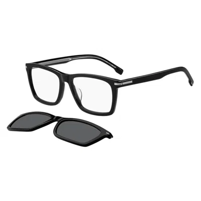 Hugo Boss Boss Boss By  (opt + Clip-on) Boss 1726/g/cs 807(m9) In Black