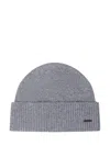 Hugo Boss Boss Boss Hat In Gray Cashmere In Gray