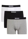 Hugo Boss Boss Boss One Stretch-cotton Boxer Briefs In Multi
