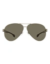 Hugo Boss Boss Boss Pilot 1560/o/s Sunglasses Man Sunglasses Brown Size 63 Metal, Acetate In Brown