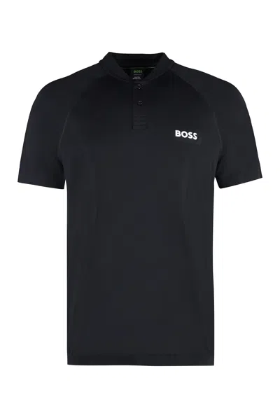 HUGO BOSS BOSS BOSS X MATTEO BERRETTINI - TECHNICAL FABRIC POLO SHIRT
