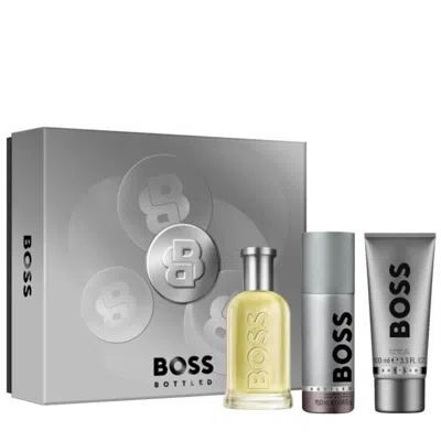 Hugo Boss Boss Bottled Gift Set Fragrances 3616306969674 In Transparent