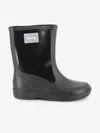 Hugo Boss Boss Boys Branded Rain Boots In Black