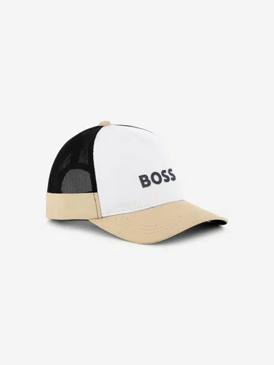 Hugo Boss Kids' Boss Boys Logo Cap In Multi