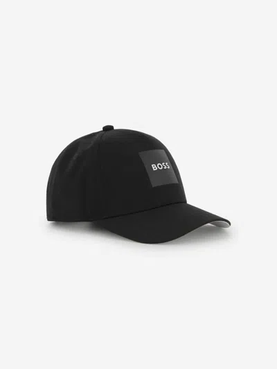 Hugo Boss Kids' Boss Boys Logo Cap In Black