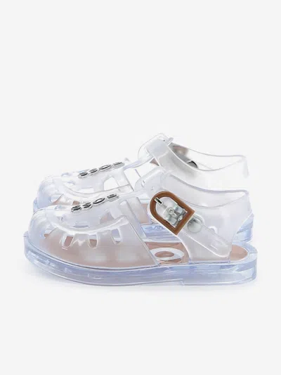Hugo Boss Kids' Boss Boys Logo Jelly Sandals