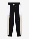 Hugo Boss Boss Boys Logo Joggers In Black
