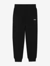 Hugo Boss Boss Boys Logo Print Joggers In Black