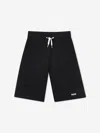 Hugo Boss Boss Boys Logo Print Shorts In Black