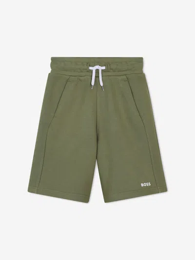 Hugo Boss Kids' Boss Boys Logo Print Shorts