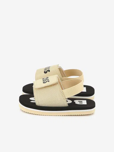 Hugo Boss Kids' Boss Boys Logo Sandals