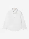 Hugo Boss Boss Boys Long Sleeve Slim Fit Shirt 10 Yrs White In White