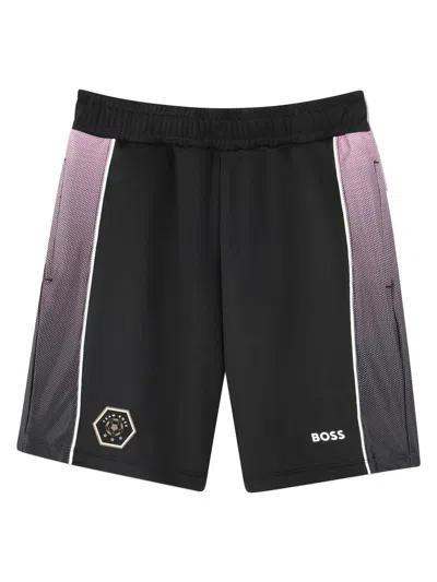 Hugo Boss Boss Boys Mini Performance Shorts In Black