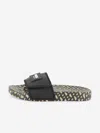 Hugo Boss Boss Boys Monogram Logo Sliders In Black