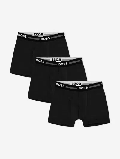 Hugo Boss Kids' Boss Boys Set Of 3 Boxer Shorts Set