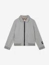 Hugo Boss Grey Jacket For Boy With Logo In Grey