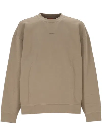 Hugo Boss Boss Brown Crew Neck Sweatshirt