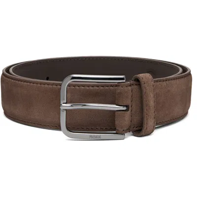 Hugo Boss Boss Brown Leather Business Belt