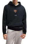 Hugo Boss Boss X Nfl Woodson Graphic Hoodie In Chicago Bears