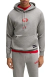 Hugo Boss Boss X Nfl Woodson Graphic Hoodie In San Francisco 49ers