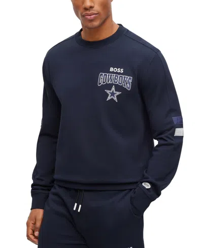 Hugo Boss Boss By  Boss By  X Nfl Men's Sweatshirt Collection In Dallas Cowboys