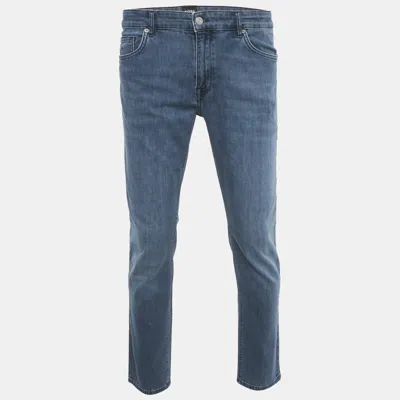 Pre-owned Hugo Boss Boss By  Dark Blue Denim Maine Regular Fit Jeans L