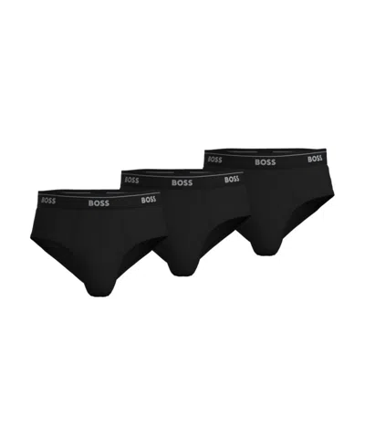 Hugo Boss Boss By  Men's 3-pack Classic Briefs Briefs In Black