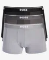 Hugo Boss Boss By  Men's 3-pk. Logo Waistband Trunks