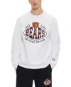 Hugo Boss Boss X Nfl Cotton-blend Sweatshirt With Collaborative Branding In Open White