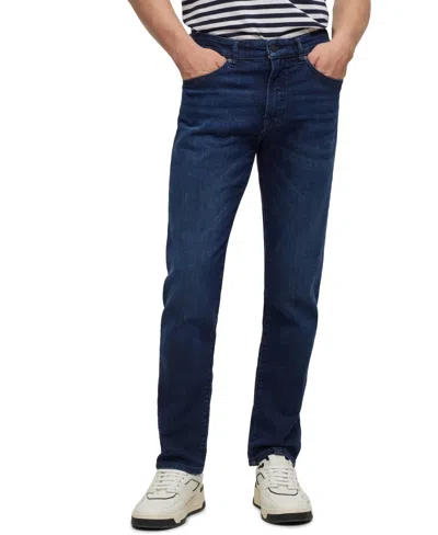 HUGO BOSS BOSS BY HUGO BOSS MEN'S COMFORT-STRETCH DENIM REGULAR-FIT JEANS
