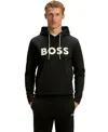 Hugo Boss Boss Sullivan Logo Hoodie In Black