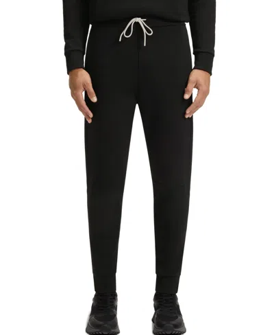 Hugo Boss Boss By  Men's Cotton-blend Tracksuit Bottoms In Black