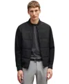 Hugo Boss Skiles Padded Jacket In Black