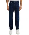 Hugo Boss Regular-fit Jeans In Dark-blue Super-stretch Denim In Navy