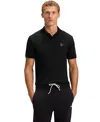 Hugo Boss Boss By  Men's Double B Pima Cotton Polo Shirt In Black