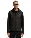 Hugo Boss Boss By  Men's Down-filled Welded Logo Jacket In Black