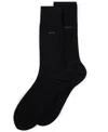 Hugo Boss Boss By  Men's Egyptian-cotton Blend Two-pack Socks