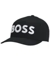 Hugo Boss Logo Baseball Cap In Black