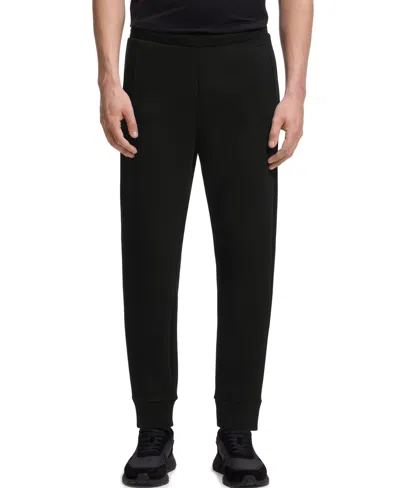 Hugo Boss Boss By  Men's Embroidered Logo Cotton-blend Tracksuit Bottoms Pants In Black