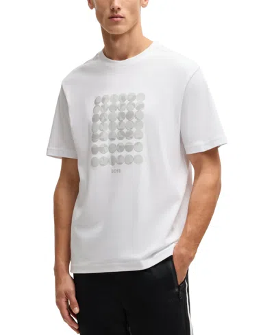 HUGO BOSS BOSS BY HUGO BOSS MEN'S INTERLOCK COTTON REGULAR-FIT T-SHIRT