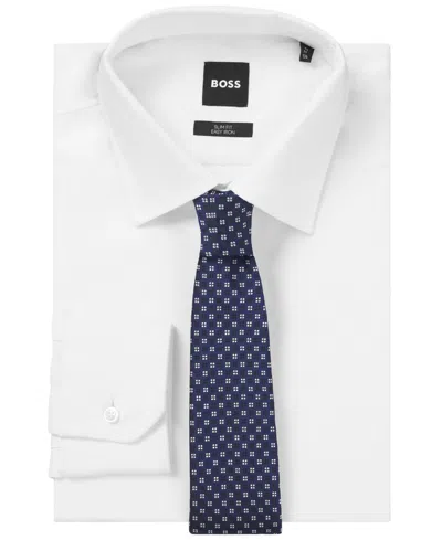 Hugo Boss Boss By  Men's Jacquard Pattern Silk-blend Tie