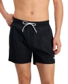 HUGO BOSS BOSS BY HUGO BOSS MEN'S LEE DRAWSTRING 5.3" SWIM TRUNKS, CREATED FOR MACY'S