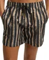 Hugo Boss Gestreifte Shorts Mit Kordelzug In Multi